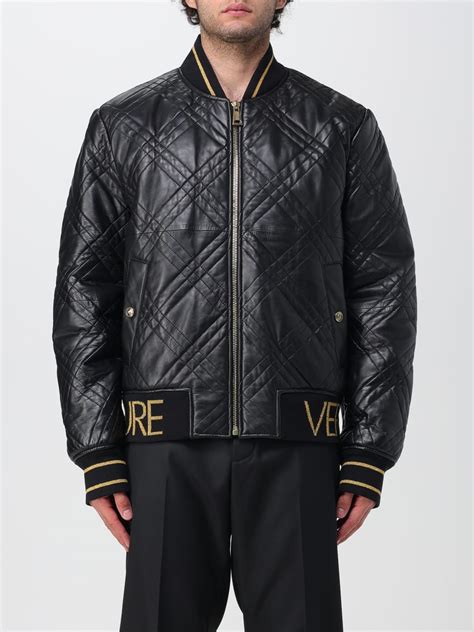 versace jeans padded jacket|Versace Jeans couture jacket men's.